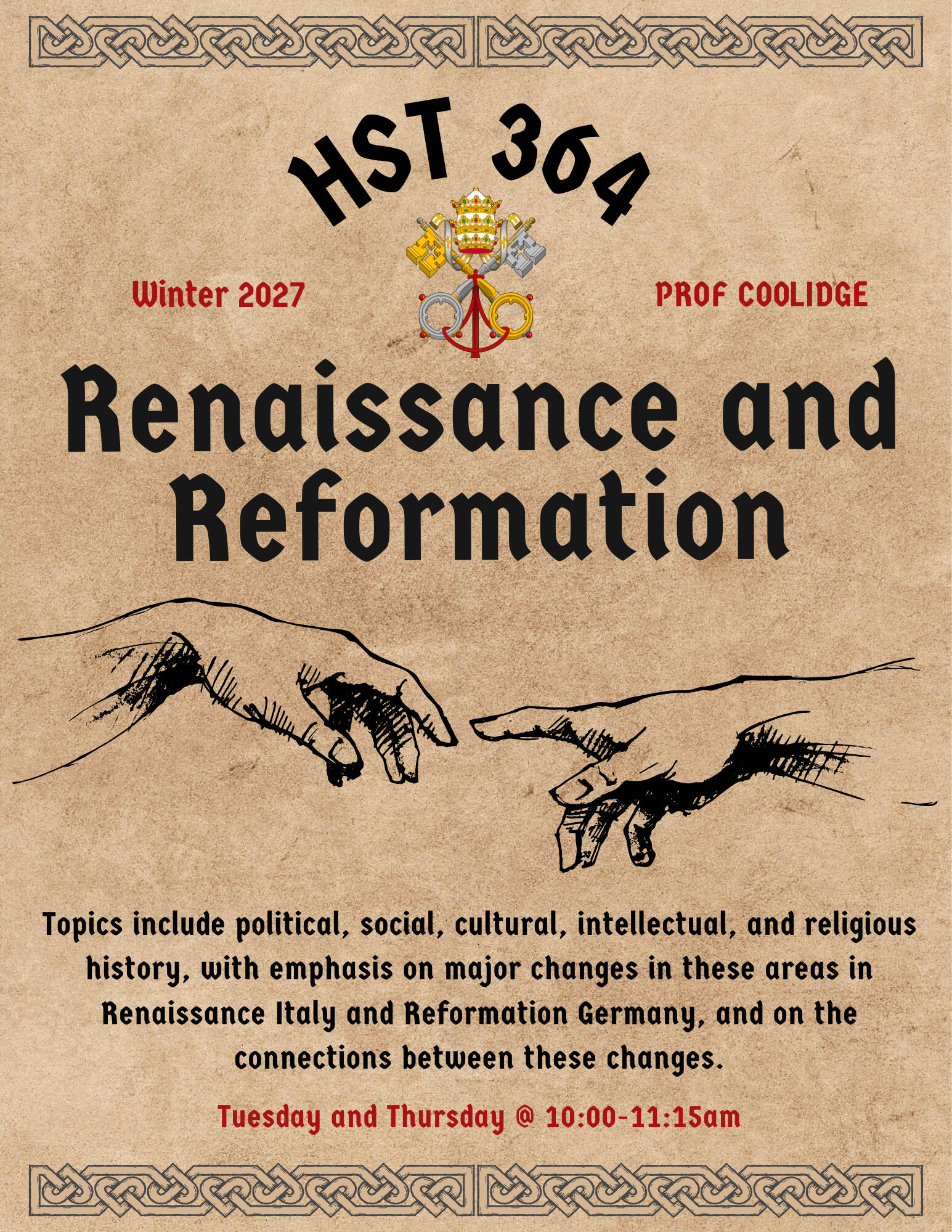 HST 364 Renaissance and Reformation